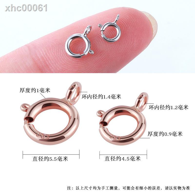 Vòng Đeo Tay / Dây Chuyền Mạ Vàng 18k Đính Ngọc Trai Phối Khóa Cài Thời Trang