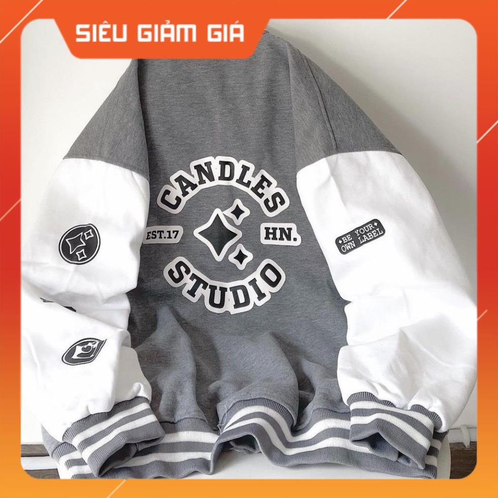 Áo bomber nỉ IN CS form rộng  Áo Khoác nỉ Unisex AKN6 Guvia