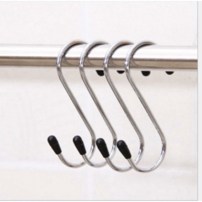 Combo 4 Móc Sắt Chữ S Inox