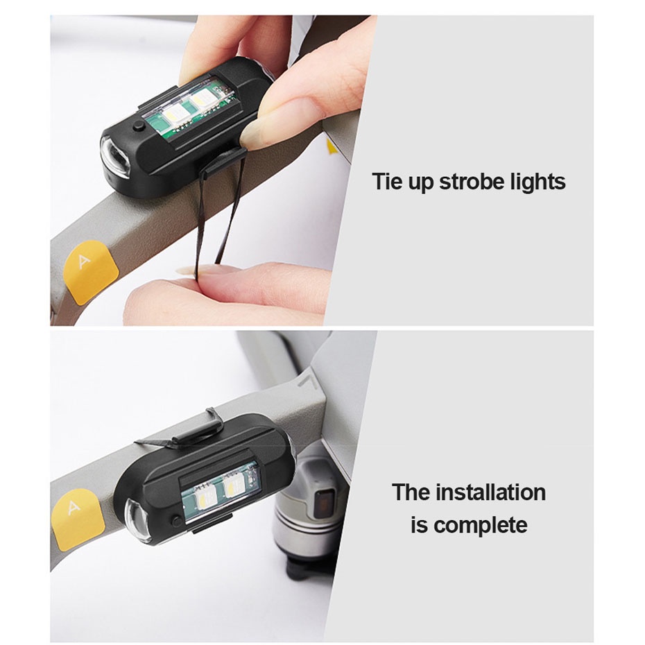 SEAMETAL Đèn Cảm Biến Rung Sạc USB Có Nam Châm Gắn Xe Máy/Xe Hơi/Xe Đạp/Máy Bay Điều Khiển Từ Tính