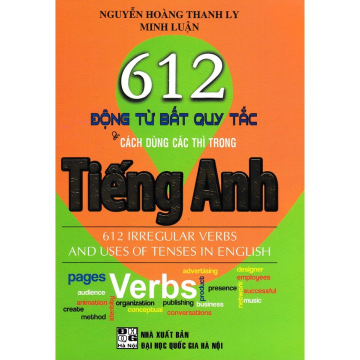 Sách - 612 động từ bất quy tắc và cách dùng các thì trong tiếng Anh