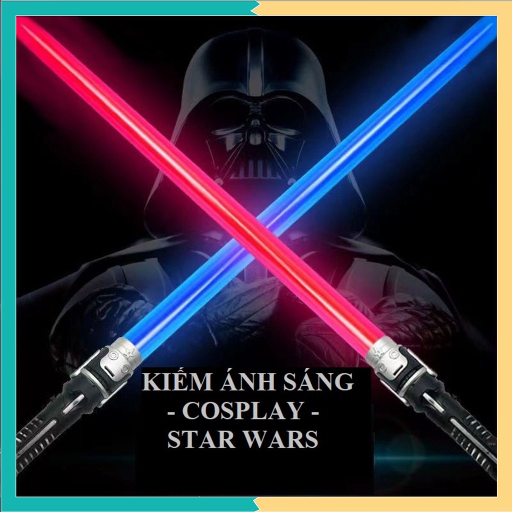 Đồ Chơi Thanh Kiếm Ánh Sáng Lightsaber Trong Star Wars - Gậy Ánh Sáng Laser Biểu Diễn Cosplay