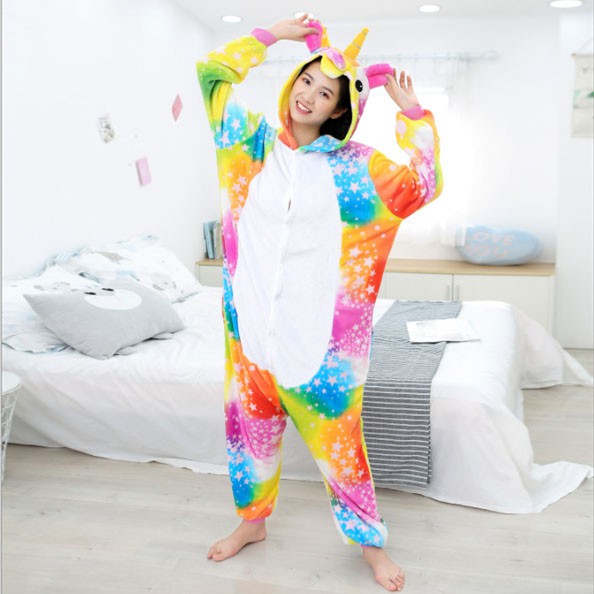 Bộ Đồ Thú Unicorn Sao Các Loại - Chất Nhung Mịn Cao Cấp [FREESHIP]