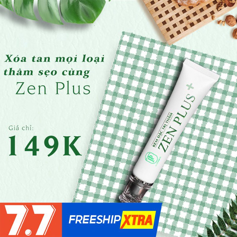 [Chính hãng] Kem thâm, sẹo Zenplus+ - Xua tan thâm, sẹo, nám an toàn - Mua 2 tặng 2 mặt nạ dưỡng da cao cấp