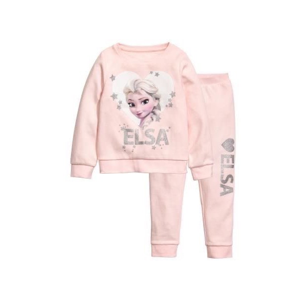 Bộ Nỉ Da Cá Elsa Size 2-6y