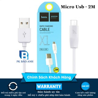 [Trợ Giá] Cáp sạc Android Hoco X1 - Micro Usb Dài 2m