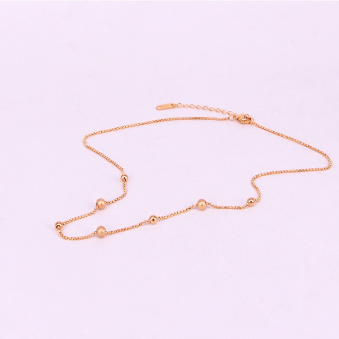 Dây Chuyền Hạt Bi Titan Ko Han Rỉ TT 3926