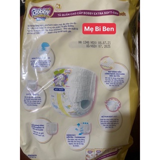 [Chính Hãng] Tã/Bỉm quần cao cấp Bobby Extra Soft Dry size M/L gói 6 miếng