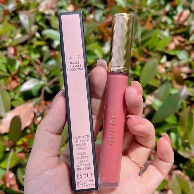 Son Kem Lì Gu Xì Rouge Liquid Matte Màu 208 They Met in Argentina Hồng Đất - 505 Janet Rust Màu Đỏ Đất
