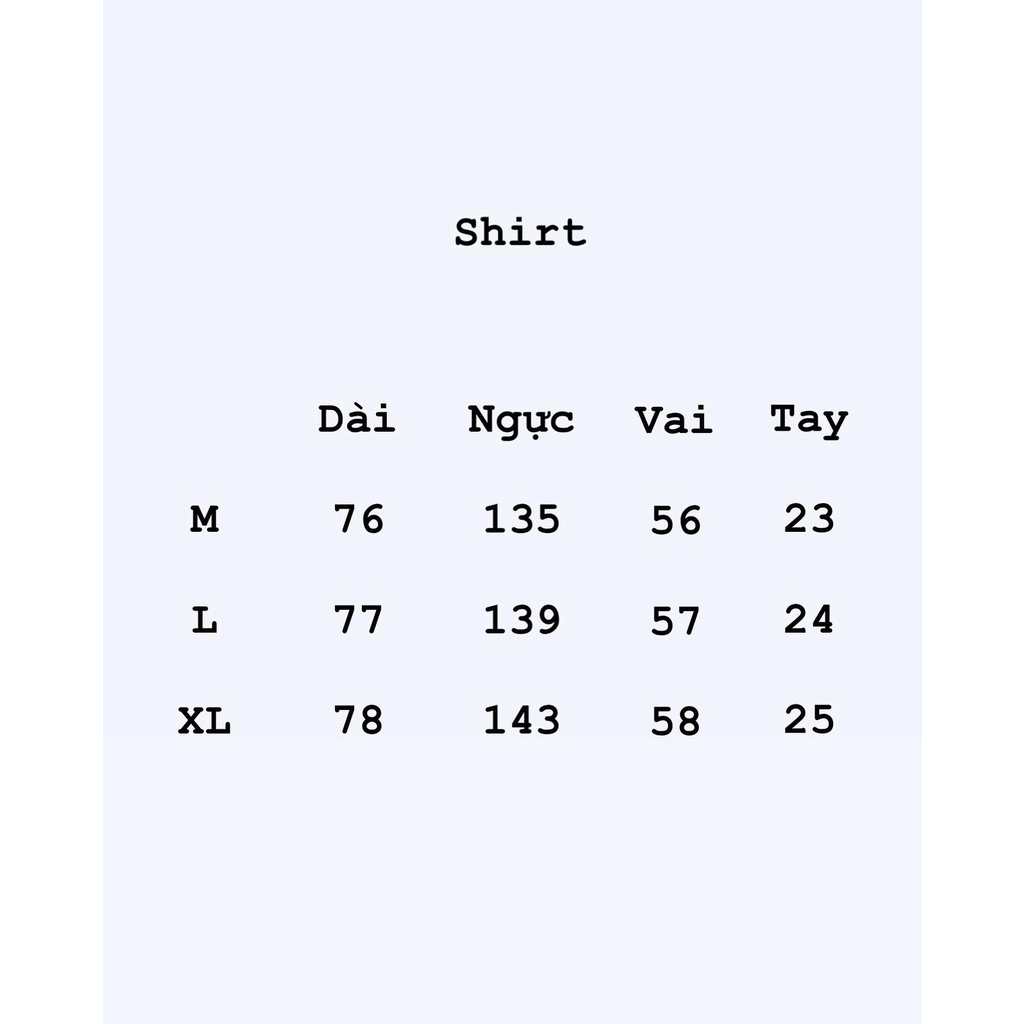 Áo sơ mi trắng sọc xanh
