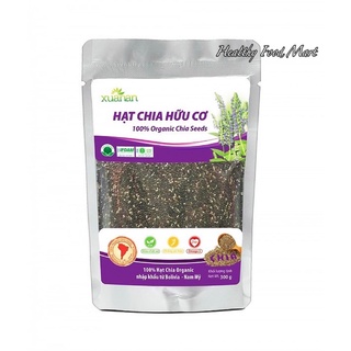 Hạt Chia Organic Xuân An Gói 300gr - Tặng Kèm Km Ngẫu Nhiên