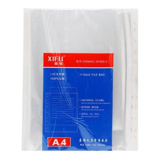 Bìa lá đục lỗ a4 100 tờ