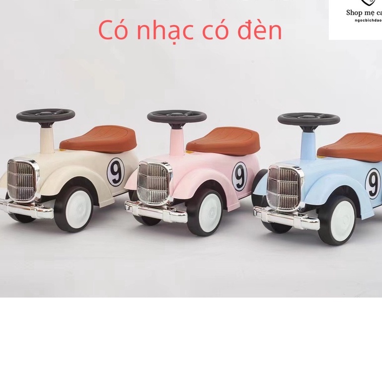 Xe chòi chân cho bé ô tô Babyhope có nhạc đèn led siêu đẹp Babyhope 366