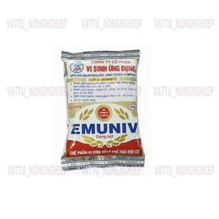 Chế phẩm vi sinh xử lý rác thải hữu cơ EMUNIV - ( Gói 200gr )