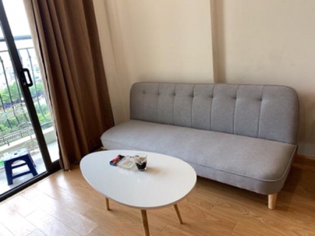 Bàn trà sofa hình trứng 1 tầng GP55, bàn cafe phòng khách