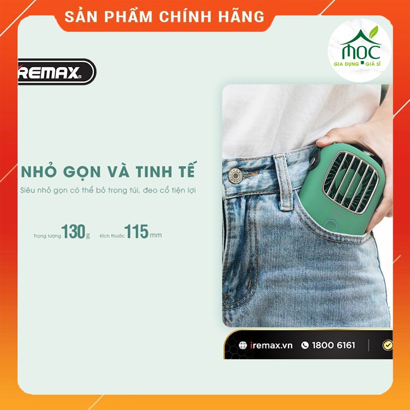 Quạt đeo cổ mini cầm tay Remax F36 (BẢO HÀNH 3 THÁNG ) | BigBuy360 - bigbuy360.vn