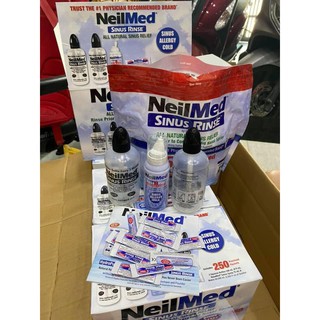Bộ rửa mũi Sinus Rinse BỘ XỊT RỬA MŨI NEIL MED SINUS RINSE - XÁCH TAY SIÊU THỊ COSTCO MỸ
