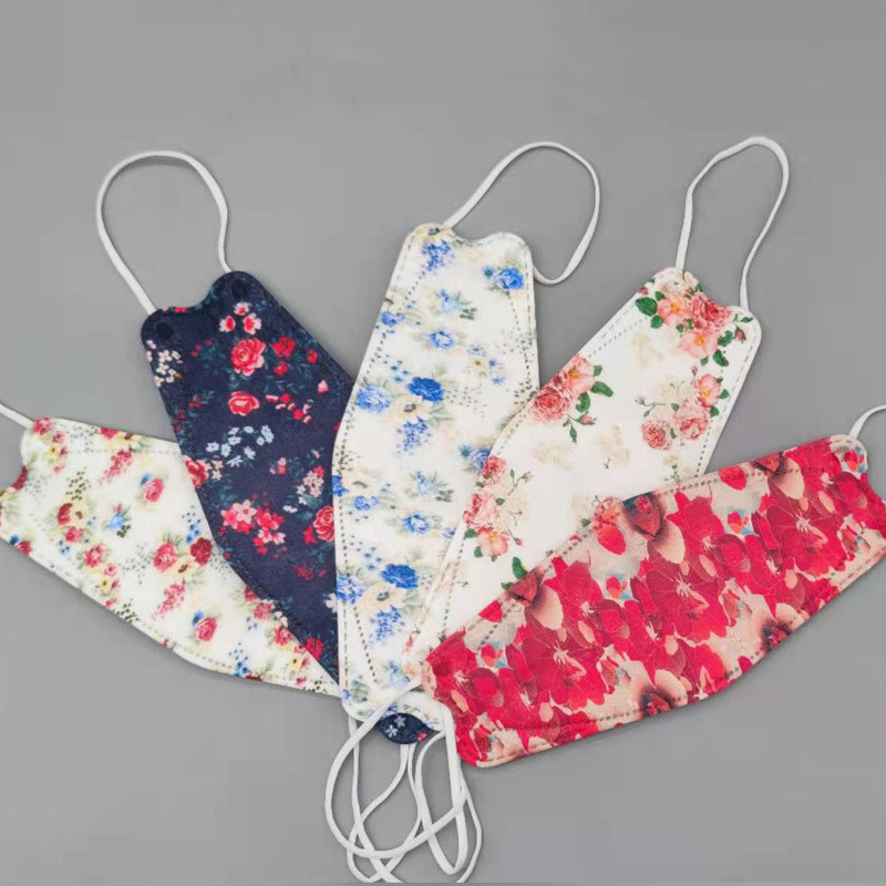 (Hàng Mới Về) Set 10 Khẩu Trang An Toàn Kf94 Bốn Lớp 4d Bằng Vải Không Dệt | BigBuy360 - bigbuy360.vn