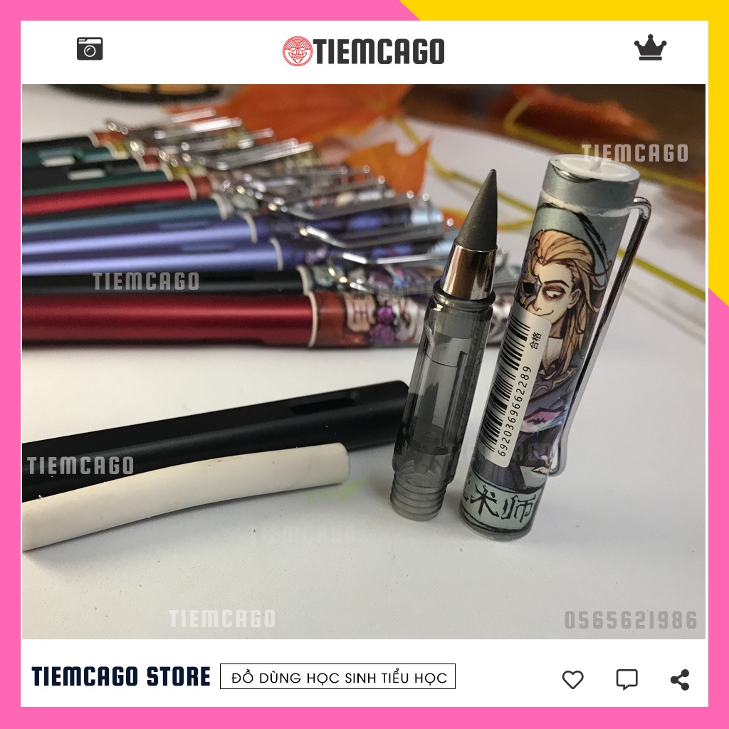 Bút chì vĩnh cửu có tẩy đi kèm trong thân bút dành cho học sinh lớp 1 tập viết