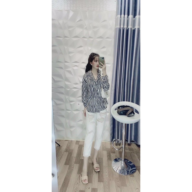 [Mã WASKT410K giảm 10K đơn 50K] Áo sơ mi ngựa vằn dáng thụng siêu hót | BigBuy360 - bigbuy360.vn