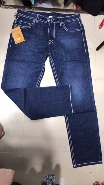 Quần jeans nam ông địa chỉ nổi ống xuông