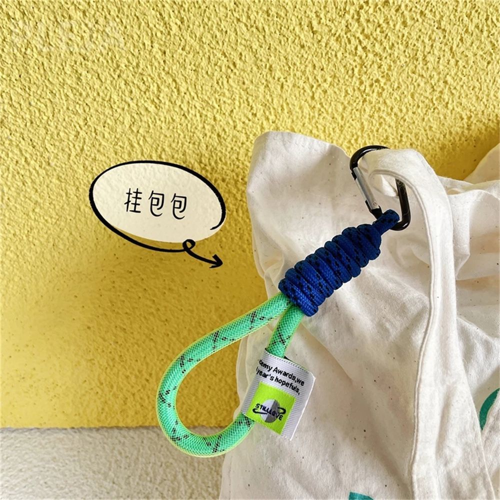 Dây đeo tự làm để giữ thẻ xe buýt chìa khóa ánh huỳnh quang đặc biệt thông dụng cho chìa khóa ba lô điện thoại đa năng