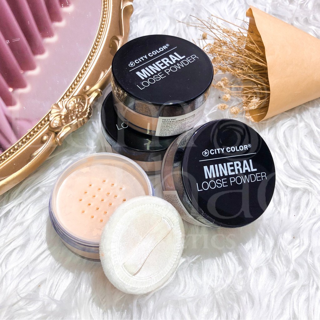 Phấn Phủ Kiềm Dầu City Color Mineral Loose Powder | BigBuy360 - bigbuy360.vn