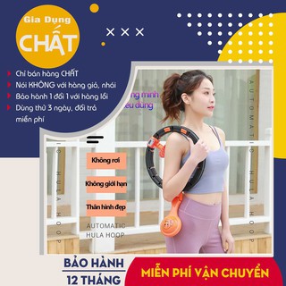 Vòng lắc eo thông minh - lắc eo giảm mỡ, điều hòa nhịp tim, massage cơ bụng