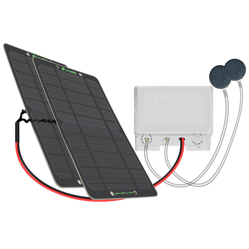 Bể cá bơm oxy bể bơi máy sục khí ao cá năng lượng mặt trời máy bơm khí quyển mới thanh oxy thủy canh gia đình rau