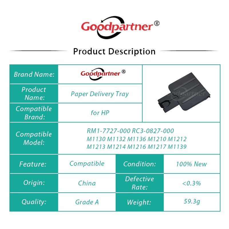 1x Đầu Ra Bằng Giấy rm1-7727 - 000 rc3-0827 - 000 Cho hp m1130 m1132 m1136 m1210 m1212 m1213 m1214 m1216 m1217