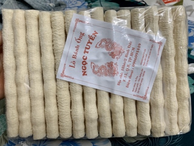 Bánh ống gạo ruột xoắn