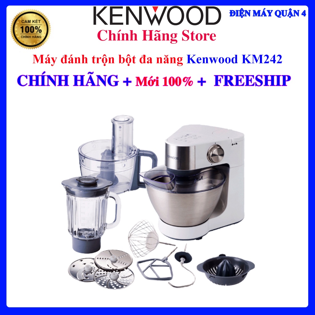Máy đánh trộn bột đa năng Kenwood KM242 - 4.3 lít - 900W