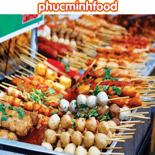 Bò viên chiên Lacusina , bò viên loại 1 - viên thơm mùi bò, dai vừa, chiên lên không teo 500gram