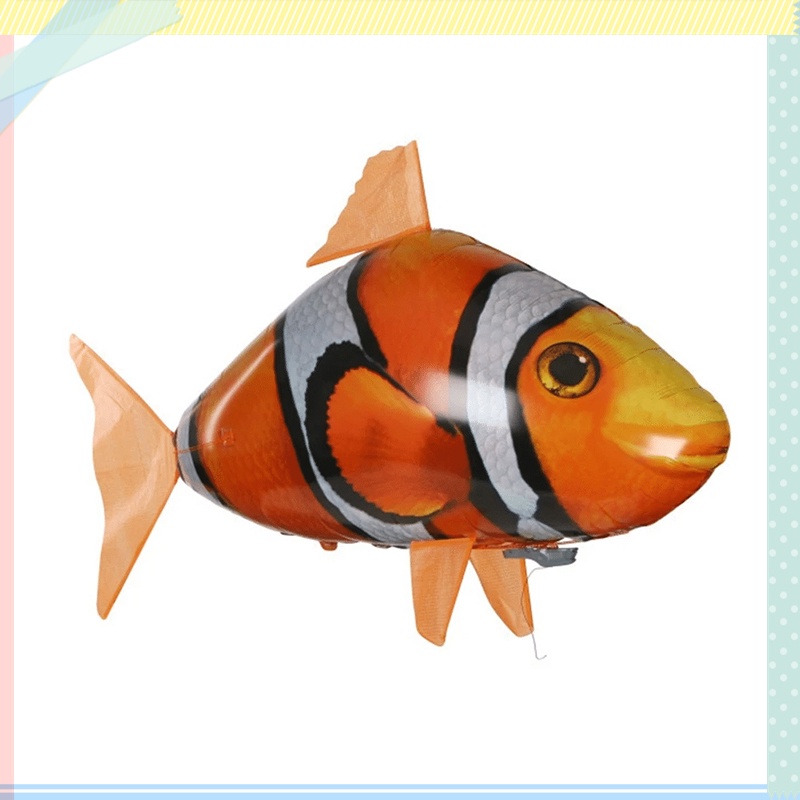 Đồ Chơi Bóng Bay Hình Cá Điều Khiển Từ Xa Trang Trí Tiệc