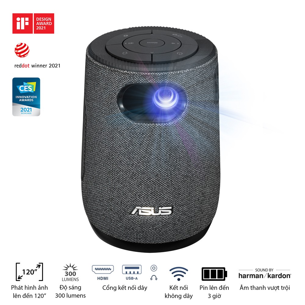 [Mã ELMALL1TR giảm 5% đơn 3TR] Máy chiếu ASUS Zen Beam Latte 1