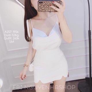 Áo 2 dây lụa xưởng chất Thái