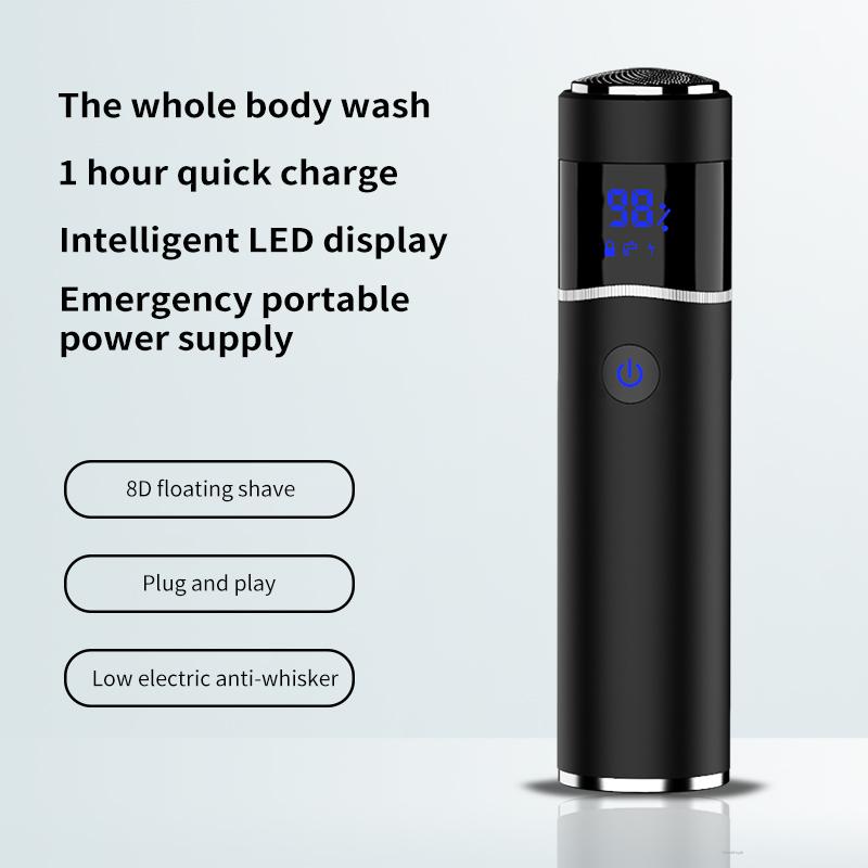 Dao cạo râu điện mini 8D 2021 có thể sạc lại tiện dụng