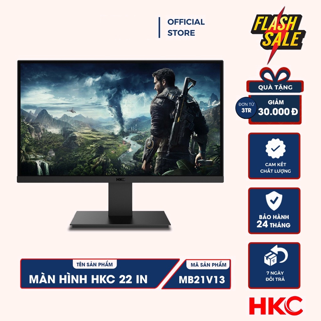 Màn hình HKC 22'' MB21V13 Full HD Bảo Hành 24 Tháng!