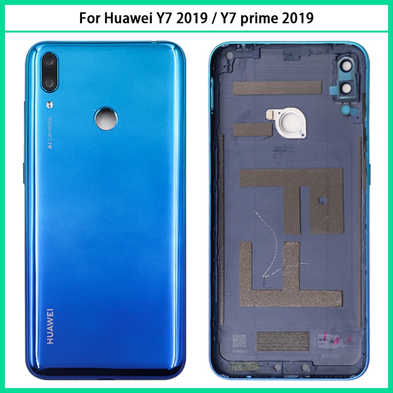 Nắp Lưng Điện Thoại Bằng Kính Thay Thế Chuyên Dụng Cho Huawei Y7 Y7 prime 2019 Y7 2019