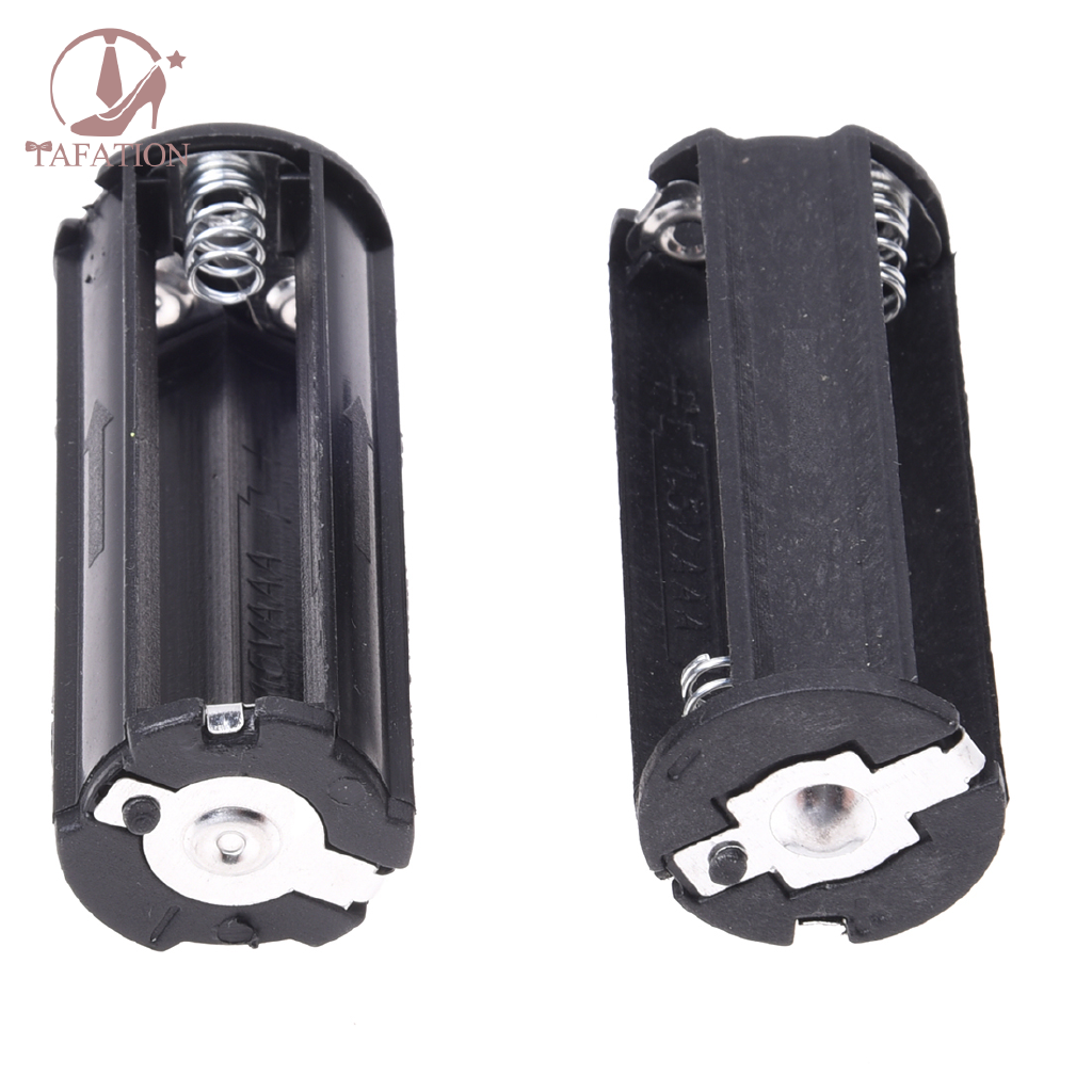 Bộ 2 khay đựng pin Aaa 3x1.5v màu đen