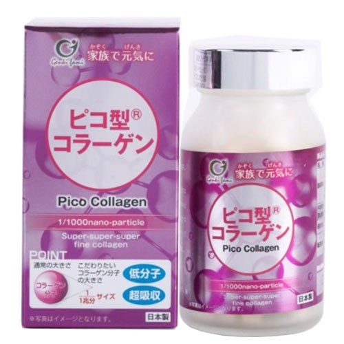 Pico collagen - hỗ trợ giảm lão hóa da, giúp căng da, mịn màng, giúp tóc và móng chắc khỏe (150 viên)