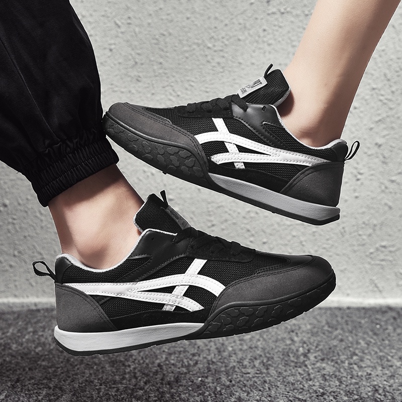 Giày Thể Thao Nam GEMI - Sneaker Màu Trắng - Đen - Kaki Giày Thể Thao Hoạt Động Ngoài Trời Thoáng Khí - G5346