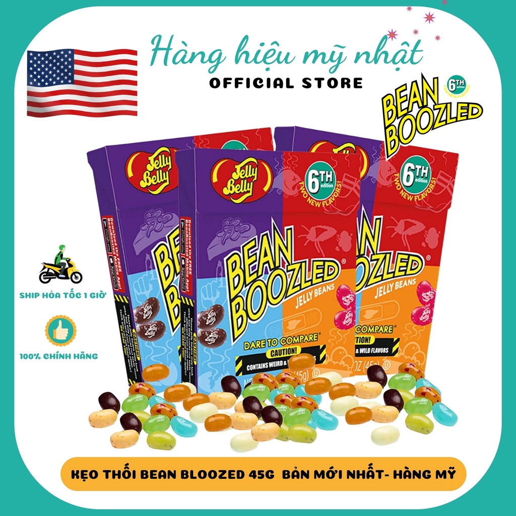 Kẹo thối Jelly Belly Bean Boozled Jelly hộp 45g