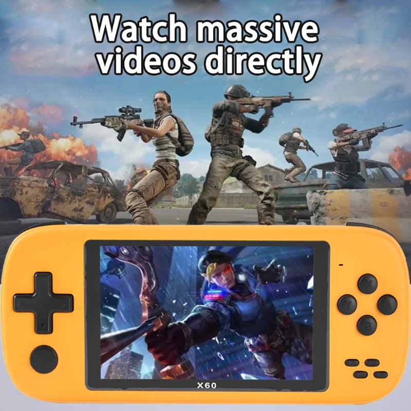 Máy chơi trò chơi cầm tay màn hình 4.3 inch hỗ trợ FC / GB / GBA / MD / NES / SFC