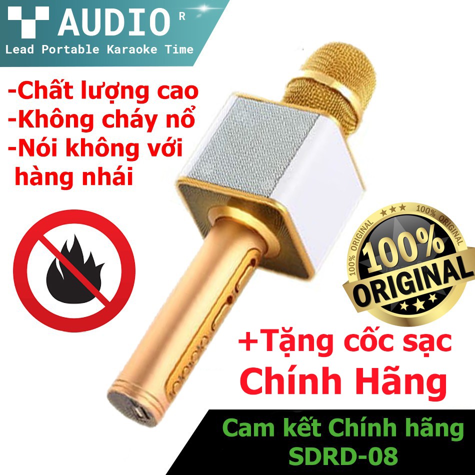 Micro Bluetooth SD-08 Âm Thanh Cực Chuẩn Chất Lượng