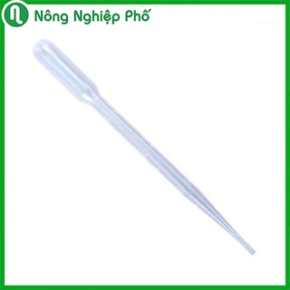 Ống bóp nhỏ giọt (đong phân bón) Pipet bóp đo giọt NHỰA có chi vạch chính xác 3ml - Nông Nghiệp Phố