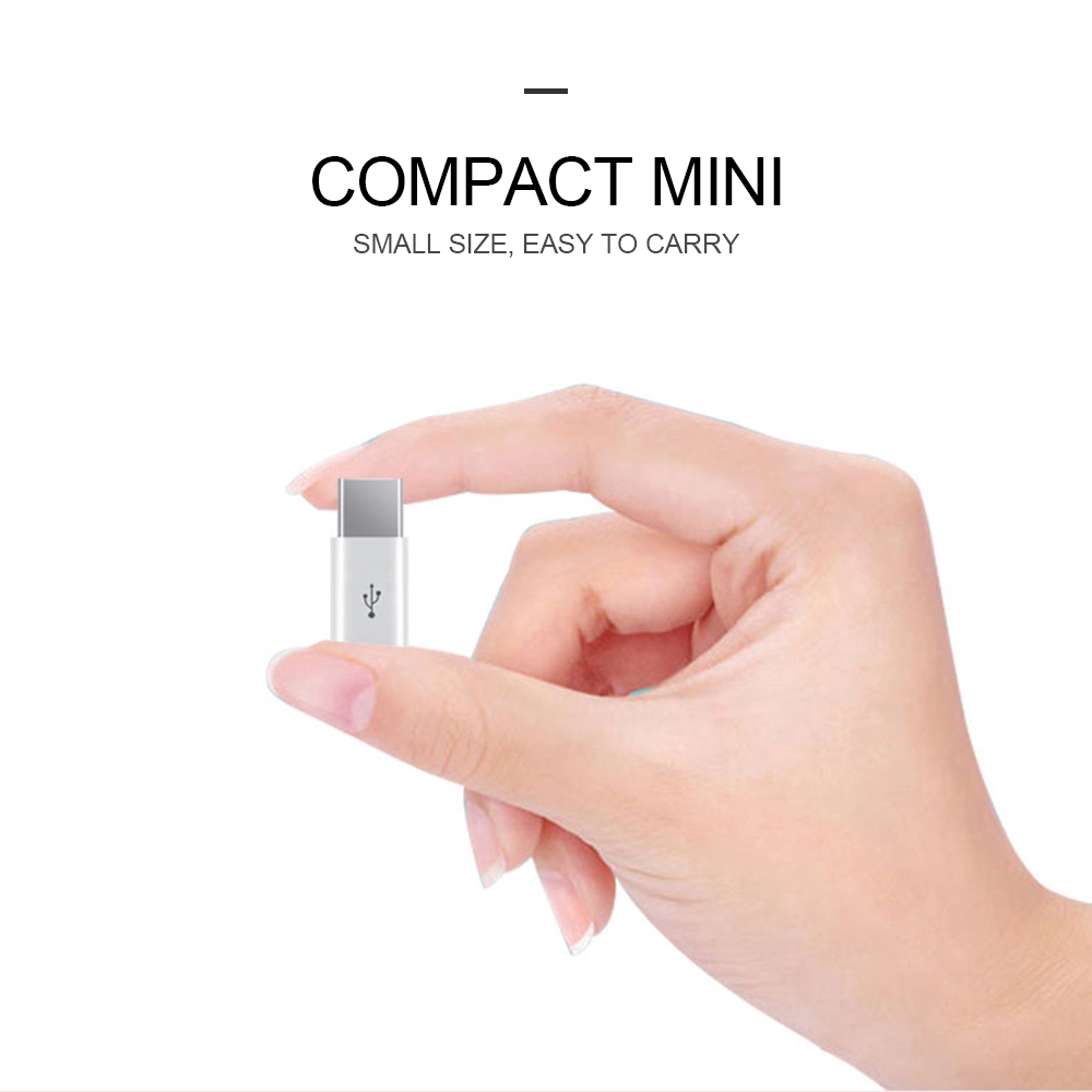 Đầu cắm chuyển đổi từ Micro USB sang Type C chất lượng cao