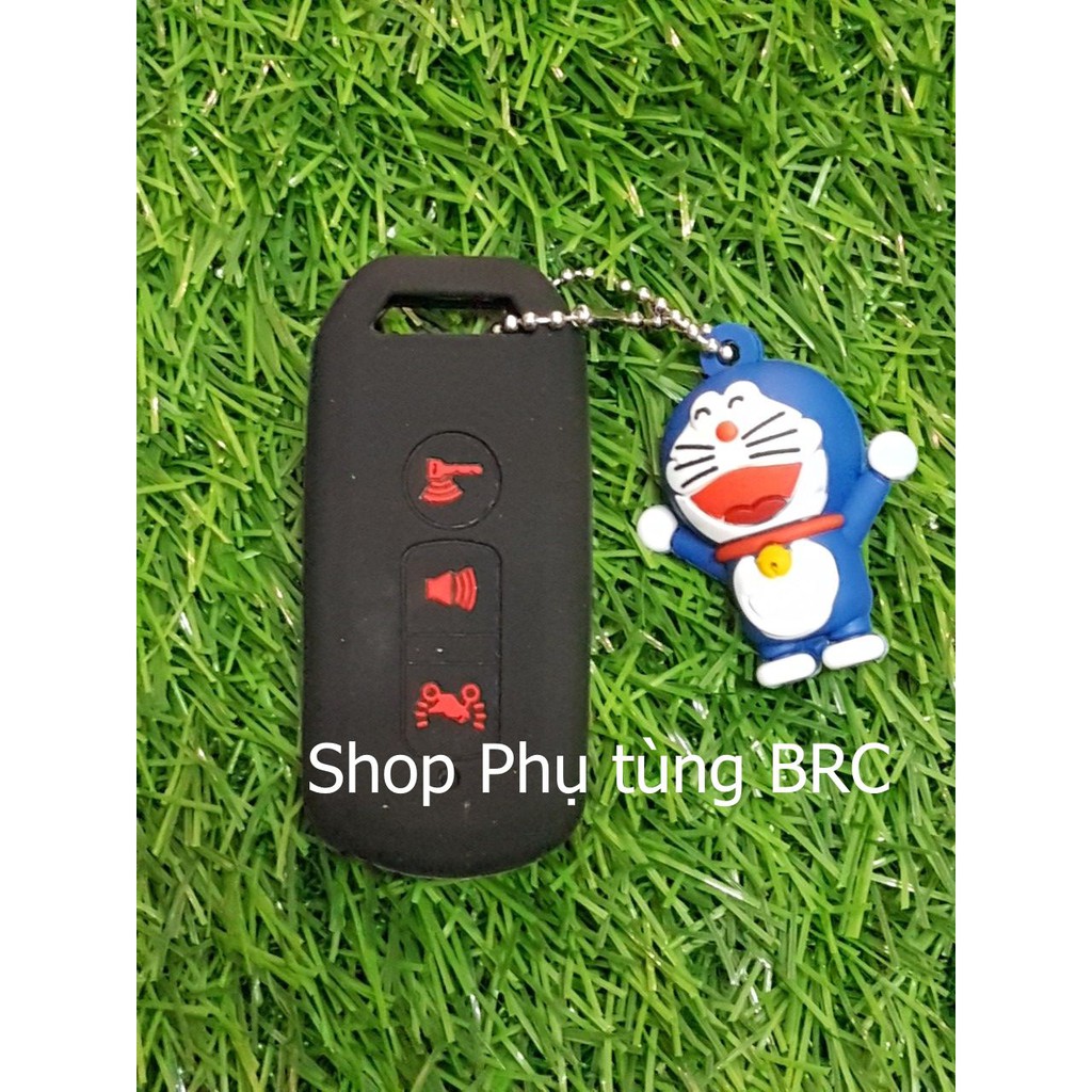 Bao da chìa khóa  SMARTKEY 3 nấc công tắc DORAEMON