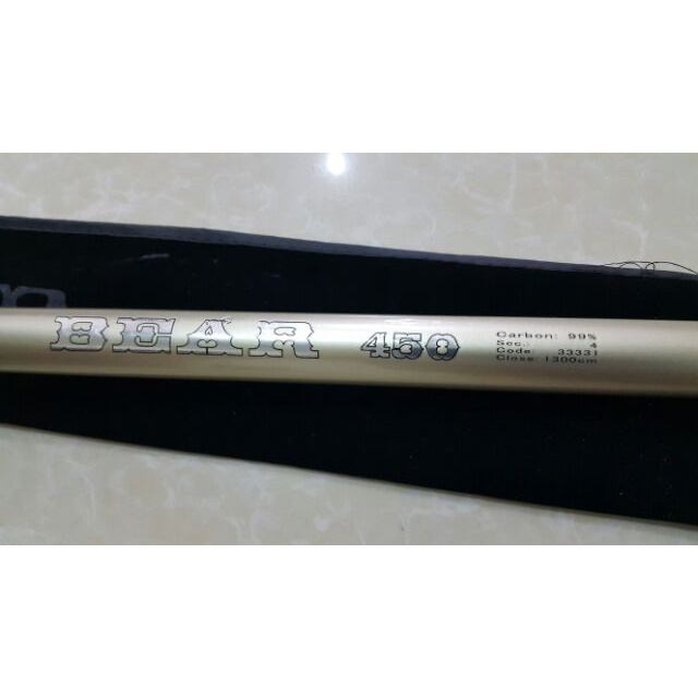 Cần câu lục dài 4m5 BEAR hàng loại 1 Malaysia cần cực khoẻ y hình hàng cao cấp hàng y hình