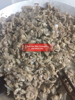 Sụn non, thịt chưng mắm tép